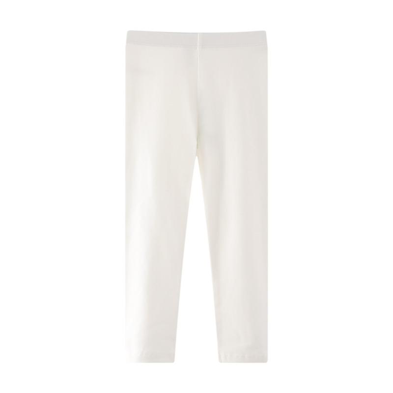 Baby Girls' Solid Color Mosquito-Proof Leggings for Spring & Autumn – Perfect with a Princess Dress