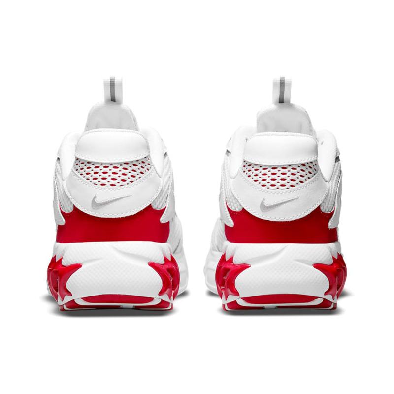 Nike Zoom Air Fire White University Red Women's Sneakers Casual CW3876-101