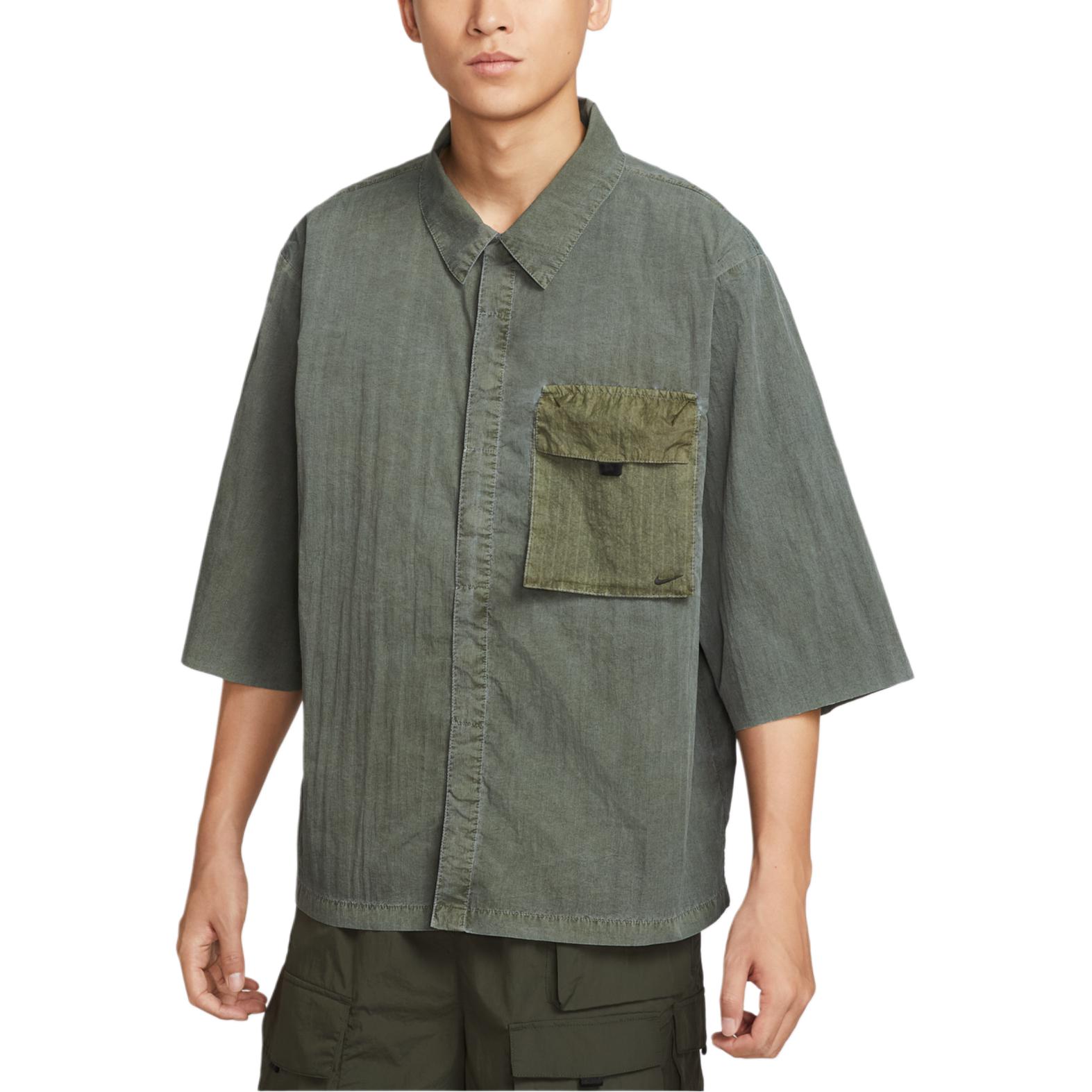 

Новая футболка Nike SS25 Мужская Серая Зеленая HJ2955-355 M