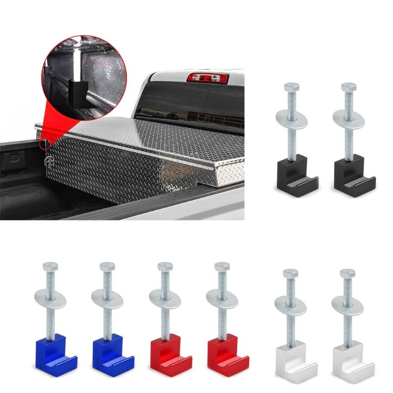 Pack of 2 Truck Tool Box Mouting Kit Pickup Toolbox Tie Downs Heavy Duty