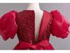 European and American Sequin Princess Evening Dress for Girls
