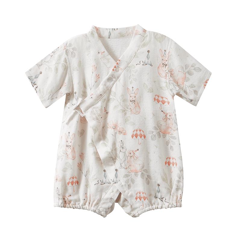 EMXEE Baby Summer Short Sleeve Romper