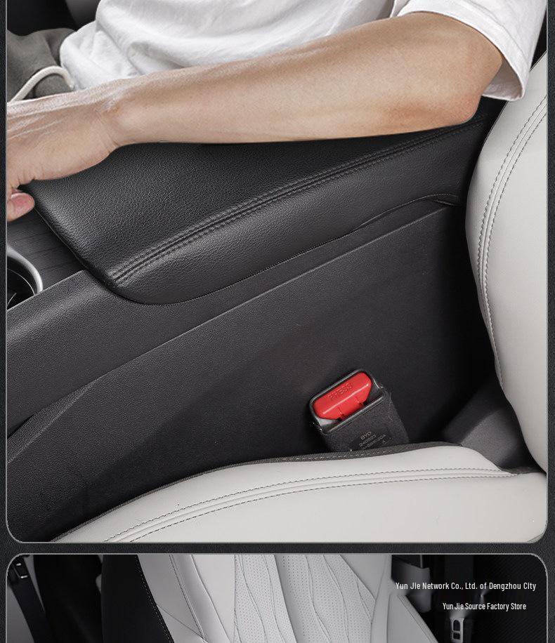 Copribracciolo in Pelle Nappa BYD Seal 06 DMI – Protezione Centrale Antigraffio