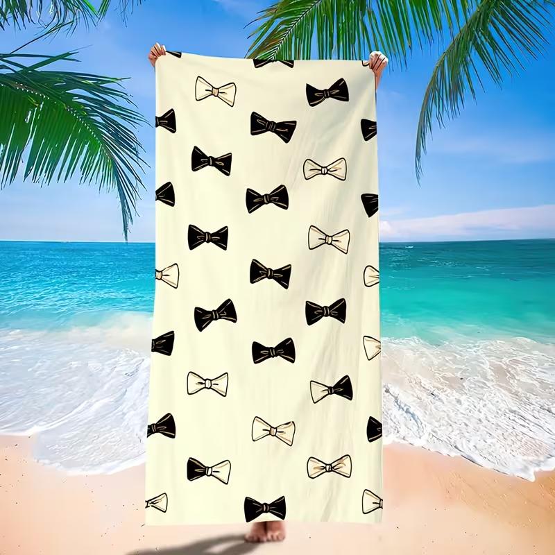 Cute Red Cherry Fruit Print Beach Towel Quick Dry Sand Free Towel For Summer Beach Pool Travel Camping Holiday