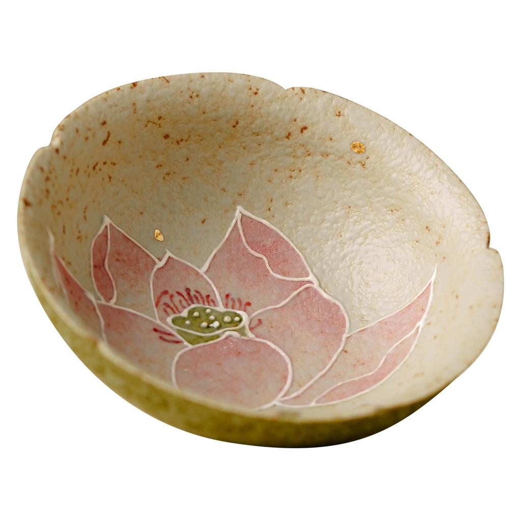 Peacock Green Flint Red Master Cup Ceramic Tea Cup Personal Use Lotus Hat Cup Kung Fu Tea Set Single Cup
