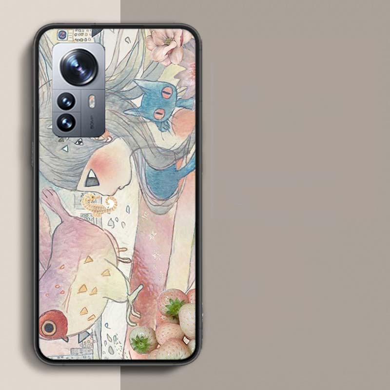 Aya Takano Paintings Phone Case For Redmi Note 13 Pro Plus 14 Pro+ 12S 12 11S 11T 11E 11 10S 10 9S 9 Xiaomi Capa TPU