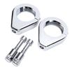 Motorcycle Turn Signal Relocation Bracket Fork Clamps 39mm Fork Indicator Bracket Replacement for XL1200 Dyna