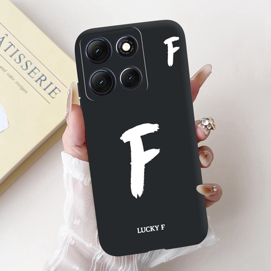 For Motorola Moto G86 Power Case Cover For MotoG86 G 86 Power Case Letter Painted Shockproof Soft Silicon Phone Cases Back Cover