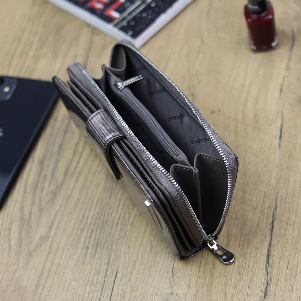 Skórzany damski portfel Gregorio LN-116