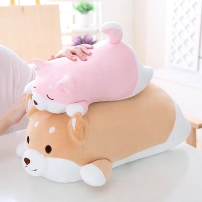 1 pz 36 /55 cm Morbido Kawaii Grasso Cane Shiba Inu Peluche Ripieno Simpatico Animale Cartone Animato Cuscino Regali Adorabili Per Bambini Regali