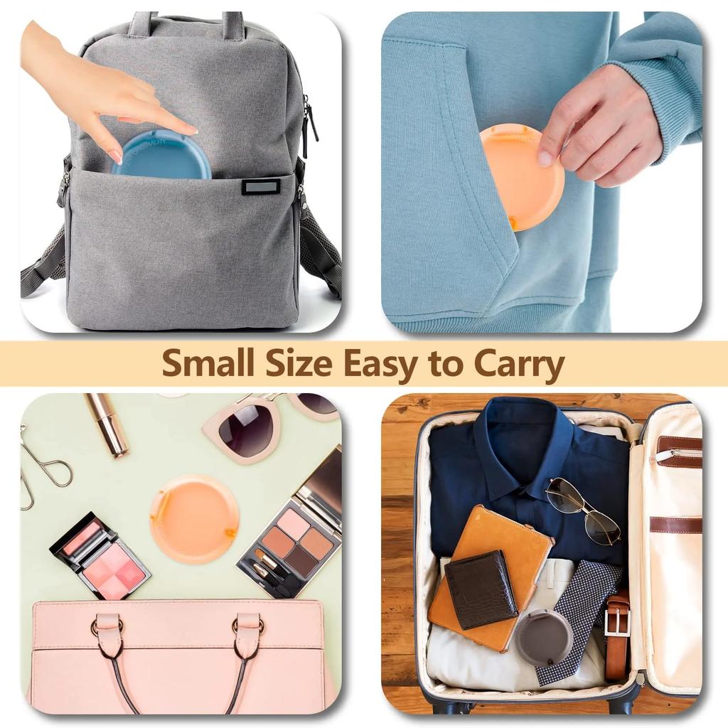 Retainer Case Odorless with Removable Seal Ring Large Teeth Night Guard Case Slim Aligner Case Holder for Teenage Adult