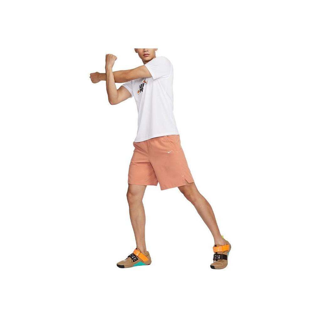 Nike Dri-Fit Solid Quick-Dry Woven Shorts Without Lining Men Bottoms Amber-Brown FQ0349-225