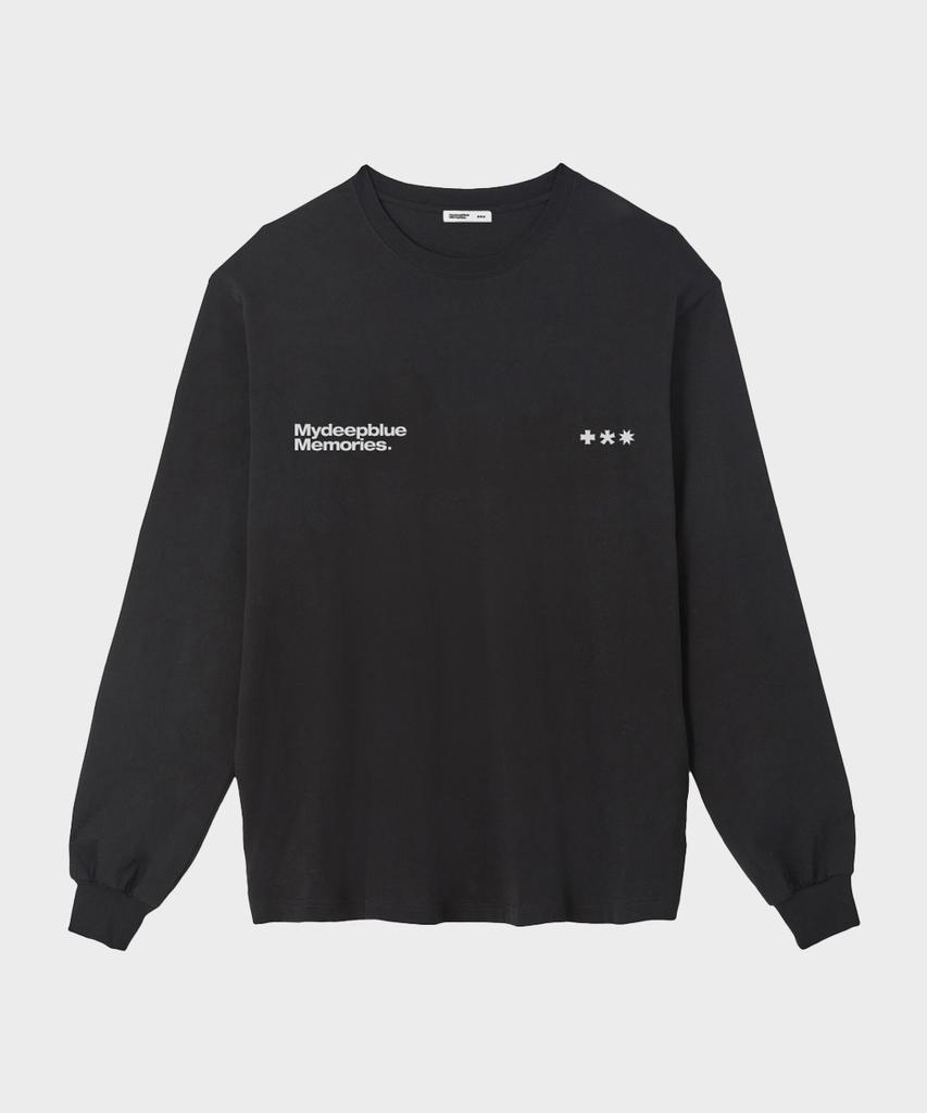 Maidibbeullumemolijeu Mm Symbol Logo Long Sleeve T(White)