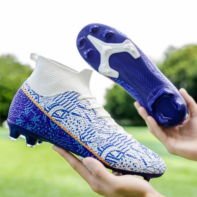 Nuevas Botas de Fútbol Unisex de Gran Venta: Tacos Largos/Tacos de Césped, Transpirable, Antideslizante y Ligero