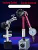 Hydraulic Magnetic Dial Indicator Stand with Extended Base for Mechanical and Lever Indicators