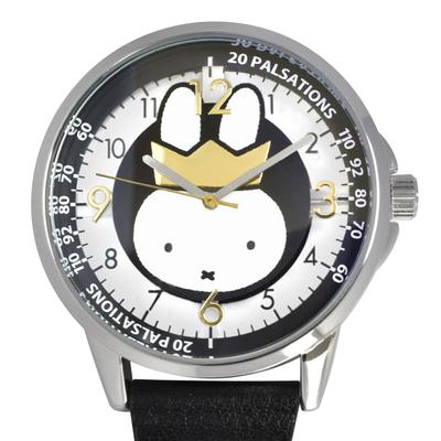 Miffy Watch with Carabiner (skeleton) 70th Anniversary Black [ST-PLMF0003]