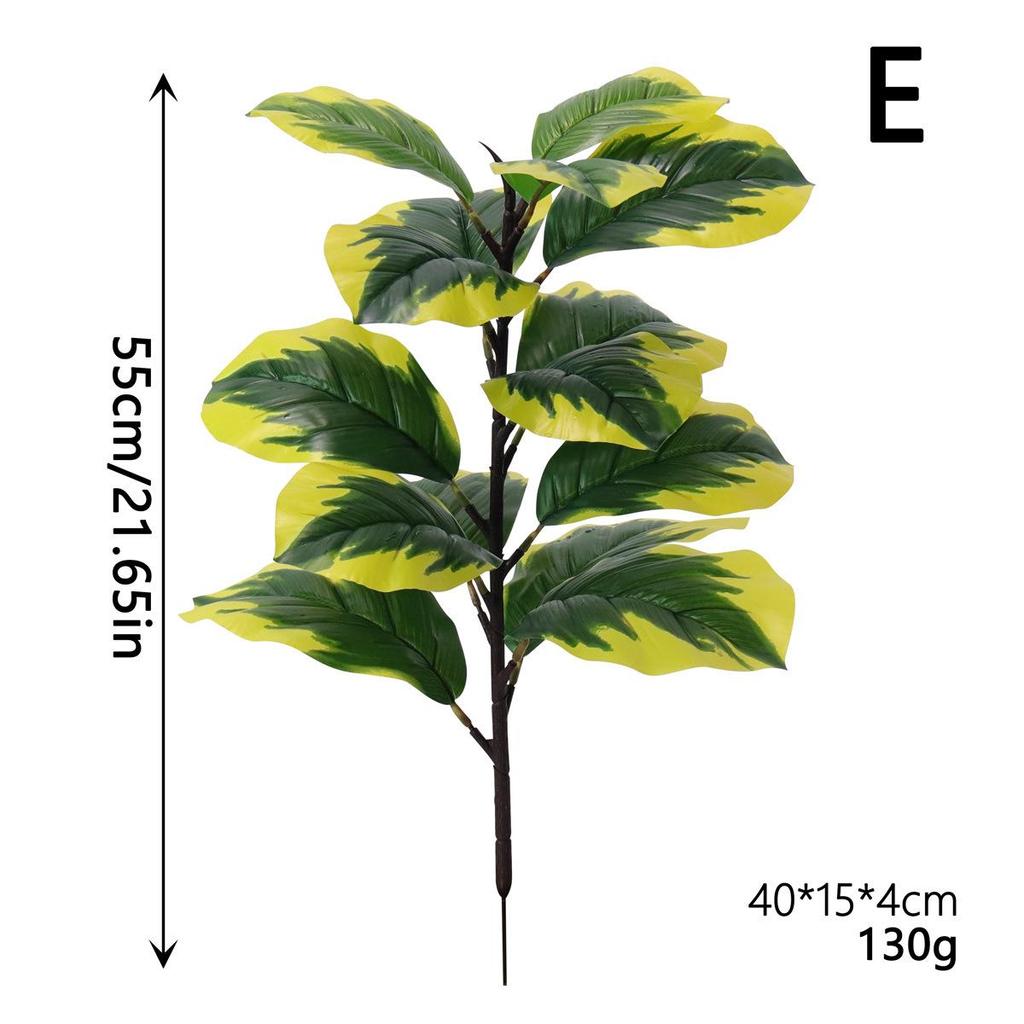 Goldene Ficus-Gel-beschichtete Kunstbaumäste für Blumenarrangements und Landschaftsdekoration