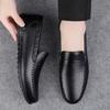 Men's Solid-Color Loafers Breathable And Comfortable Lazy Shoe Casual Driving Shoes Anti - Slip And Wear-Resistant Walking Shoes
