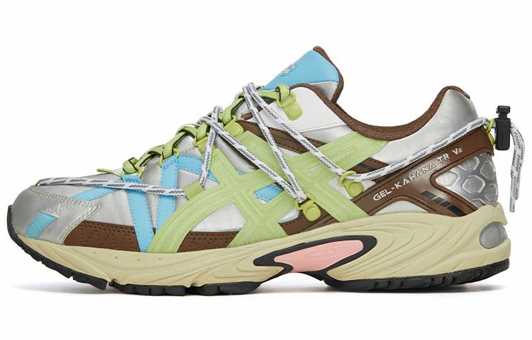 ASICS X Myge Gel Kahana Tr V2  Green Brown Silver  1203A260-020 41.5