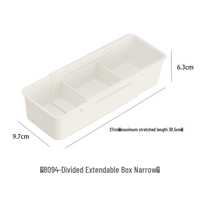 Extendable Drawer Organizer: Cutlery, Cosmetics, Stationery & Medicine Storage Box
