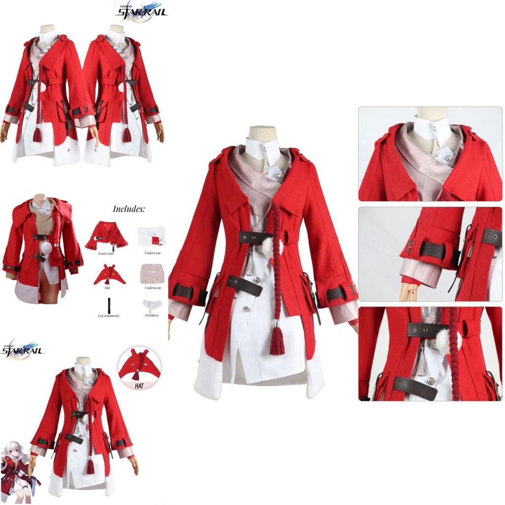 Original Style Snow Knit Fabric Huake Kelala Tasha Cosplay Full Costume Set