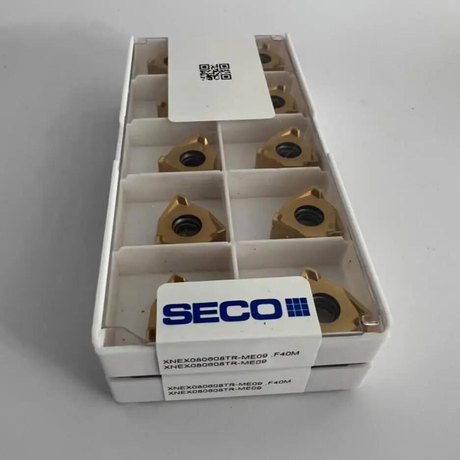 SECO / XNEX080608TR-ME09,F40M /Original genuine CNC alloy blade 10 PCS