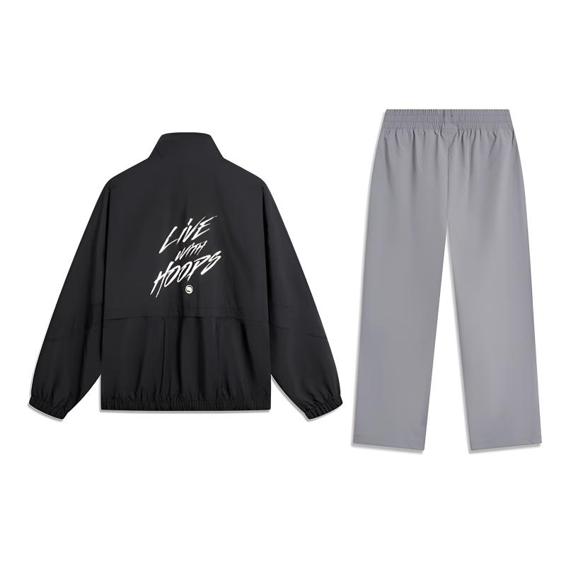 Li-Ning Trendiges Design Modisch Vielseitig Bequem Einfach Tägliches Pendeln Freizeit Sportanzug Unisex Anzug AFDU419-4-AYKU-3