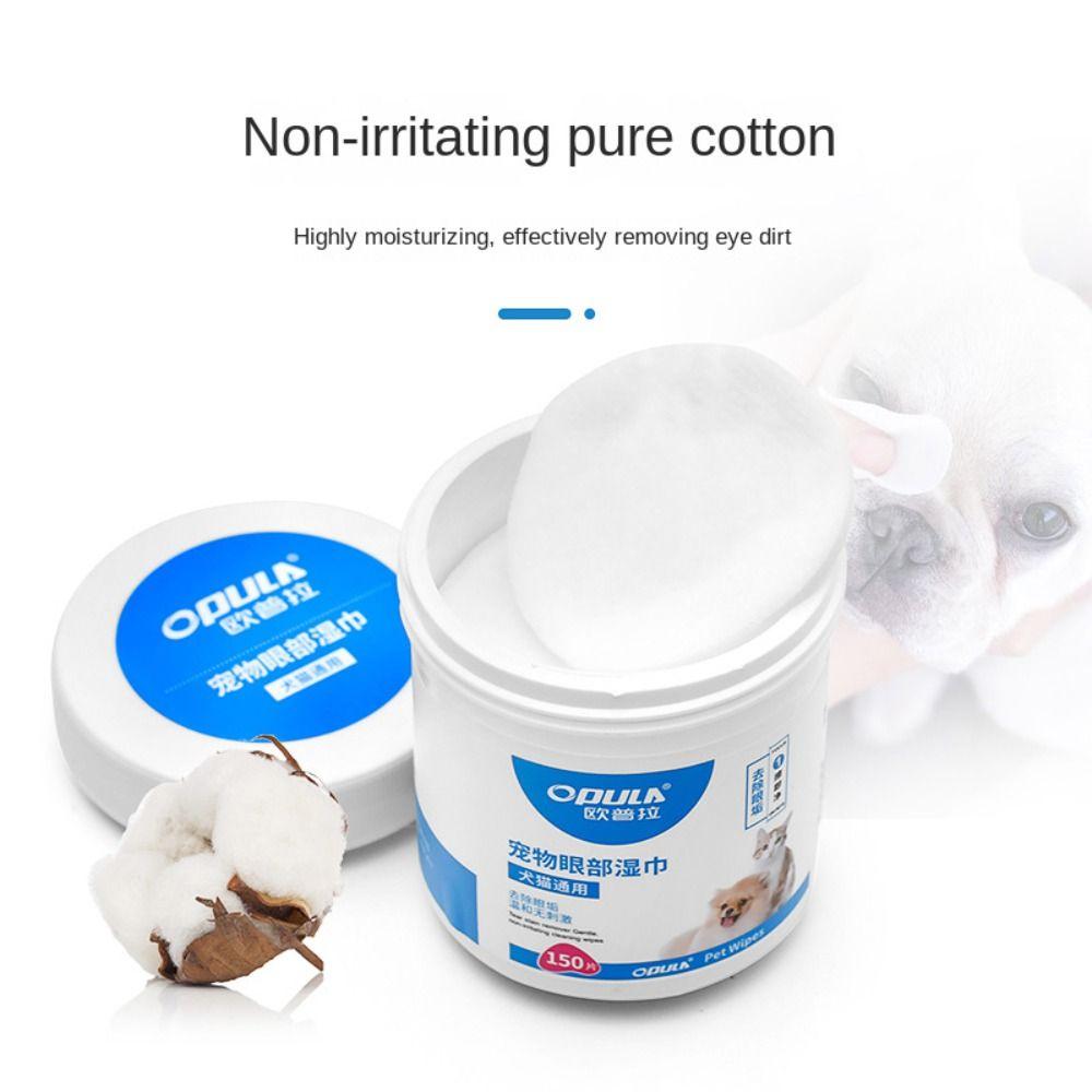 

150 шт. салфетки для чистки ушей, салфетки для домашних животных, влажные салфетки для собак и кошек, универсальные влажные салфетки для кошек и собак