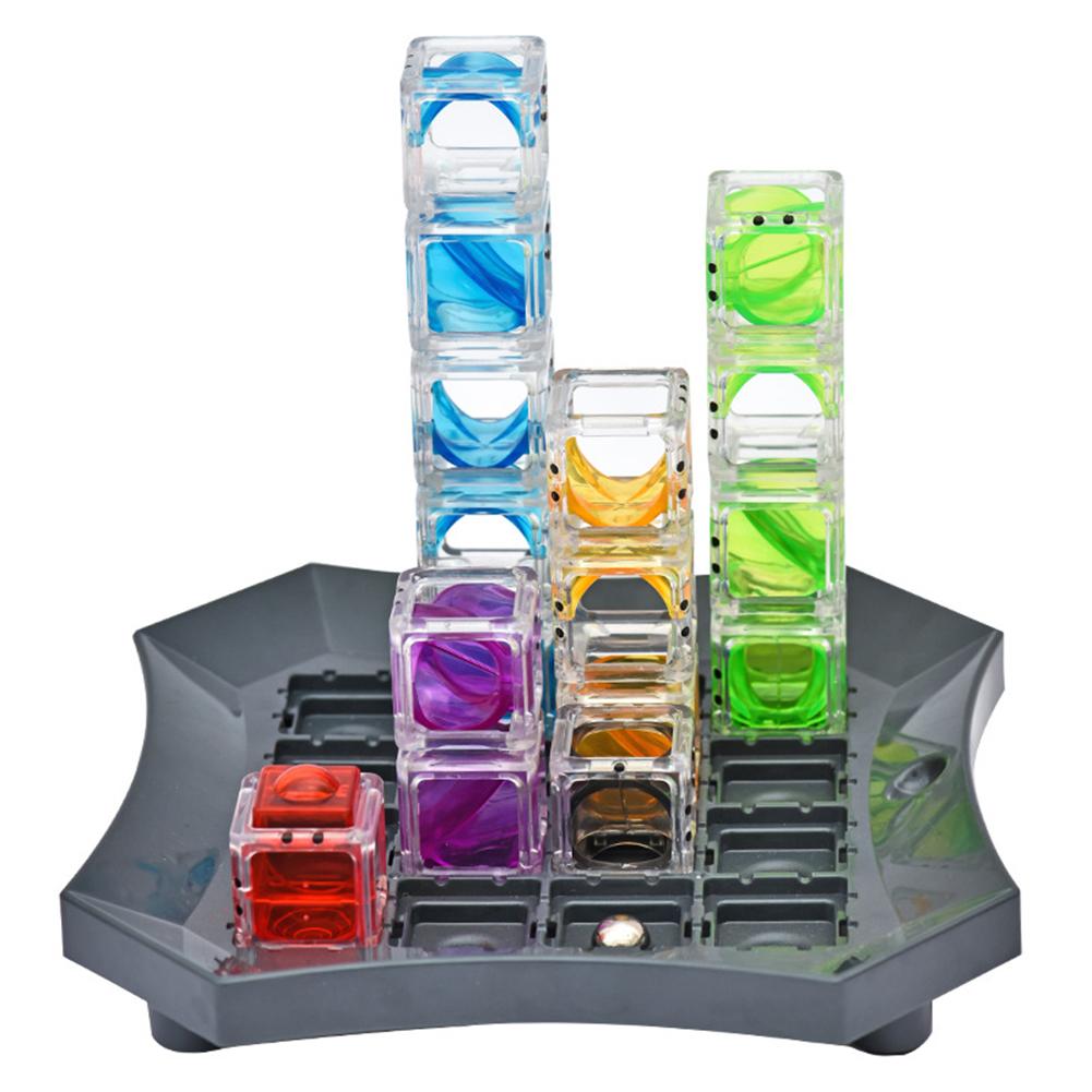 Labirent Misket Koşusu Zeka Oyunu Yapı Projesi Oyuncaklar Yapım Seti Okul Öncesi Eğitici Oyuncaklar 4-6 Yaş Erkek ve Kız Çocuklar İçin