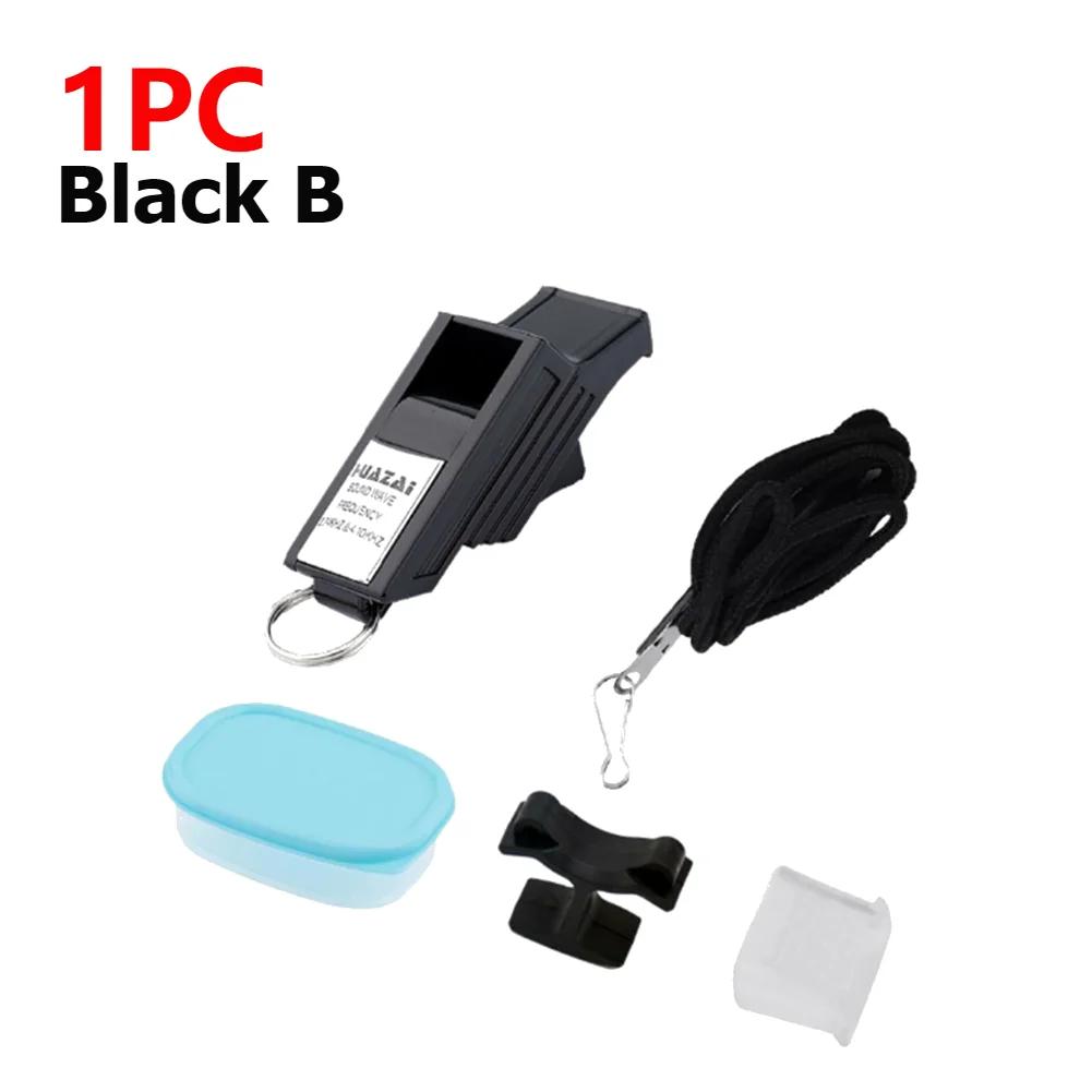 1-10PCS Professional Soccer Referee Whistle Coaching Basketball Football Whistles Seedless Plastic Whistles Basketball Whistles
