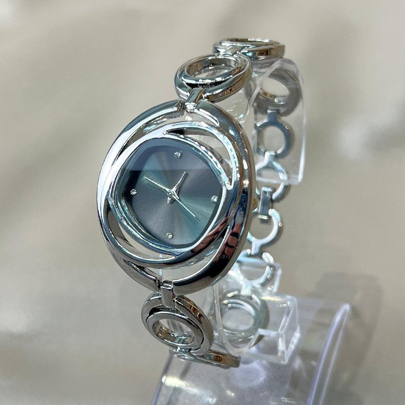 

Роскошные классические золотые часы-браслет для женщин, модные наручные часы, ремешок из сплава, круглый циферблат, кварцевые часы, Relojs Para Mujer