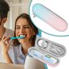 Travel Case For Electric Toothbrush Toothbrush Holder With Mesh Pocket Container Box Storage For Travel Household Teeth Adults