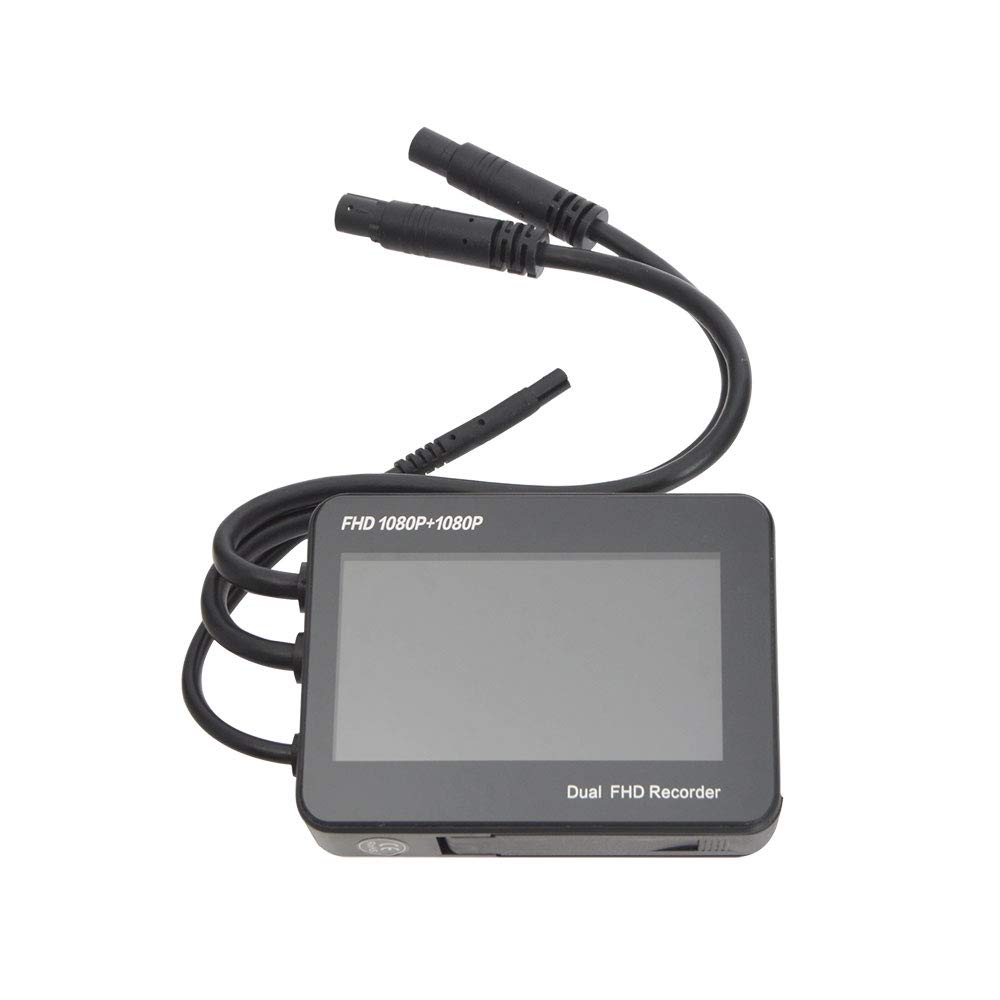 

THANKO DVRFCONS Dash Cam for Forklifts and Construction Full 2 24V SD Viewing Lock Function Machinery, HD, Cameras, Compatible, Card, 120° Angle, чорний