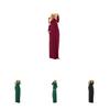 Elegant Women's Casual Long Maxi Dress With Long Sleeves For Evening Parties