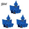 Durable Halloween Figurine 3Pcs Mini Resin Figurines Miniature Pumpkin Ghost Grim Reaper Castle