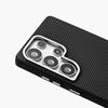 For Samsung Galaxy S26 S25 Ultra Galaxy S24 S23 Plus Case Magnetic Matte Carbon Fiber Pattern Hard Cover Metal Lens Frame Shell