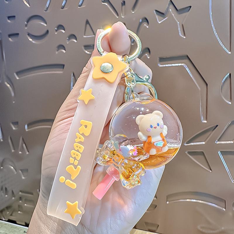 

Кристальный кулон «Зыбучий песок», комбинезон «Маленький медвежонок», брелок с плавающим маслом, шарм «Дрейфующая бутылка» для девочек Individually Packaged