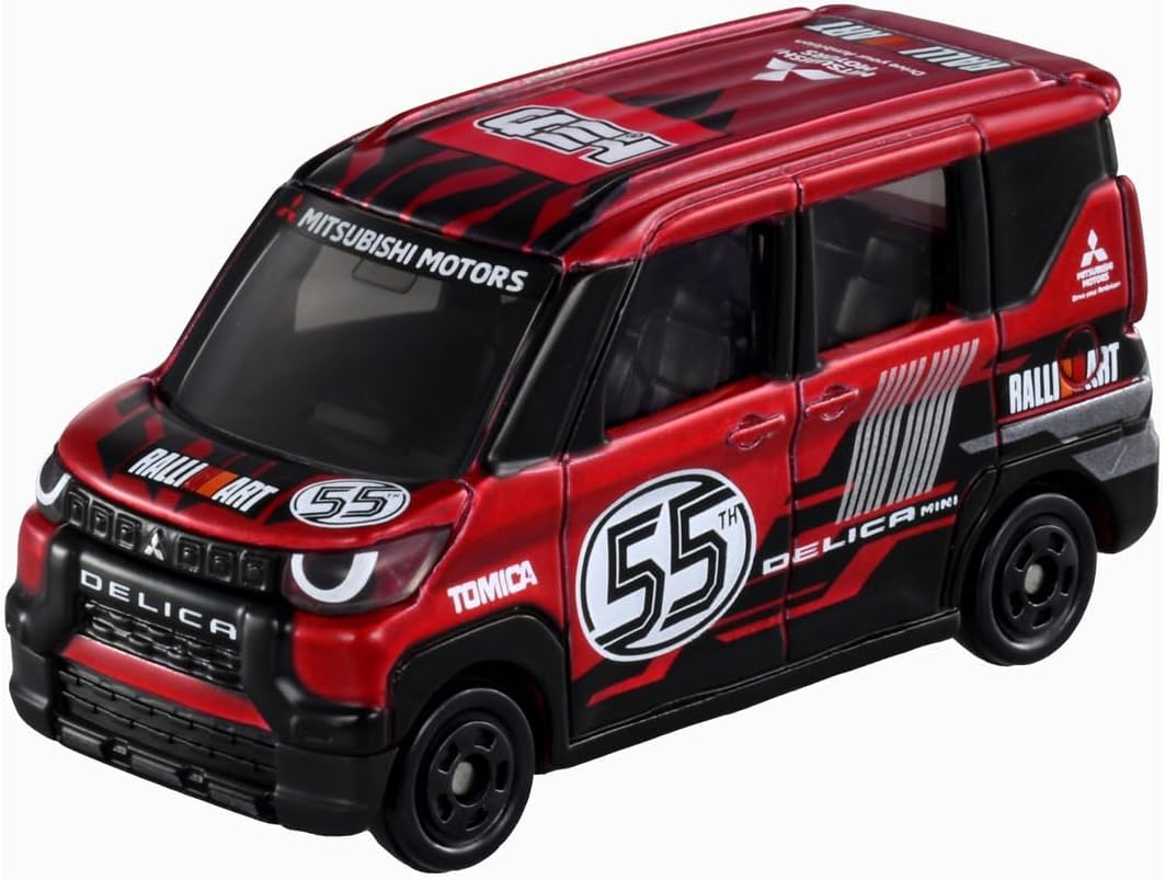 

TAKARA TOMY Tomica Mitsubishi Delica Tomica 55th Anniversary Miniature Car Ages 3 and Up Mini, Edition, Toy,