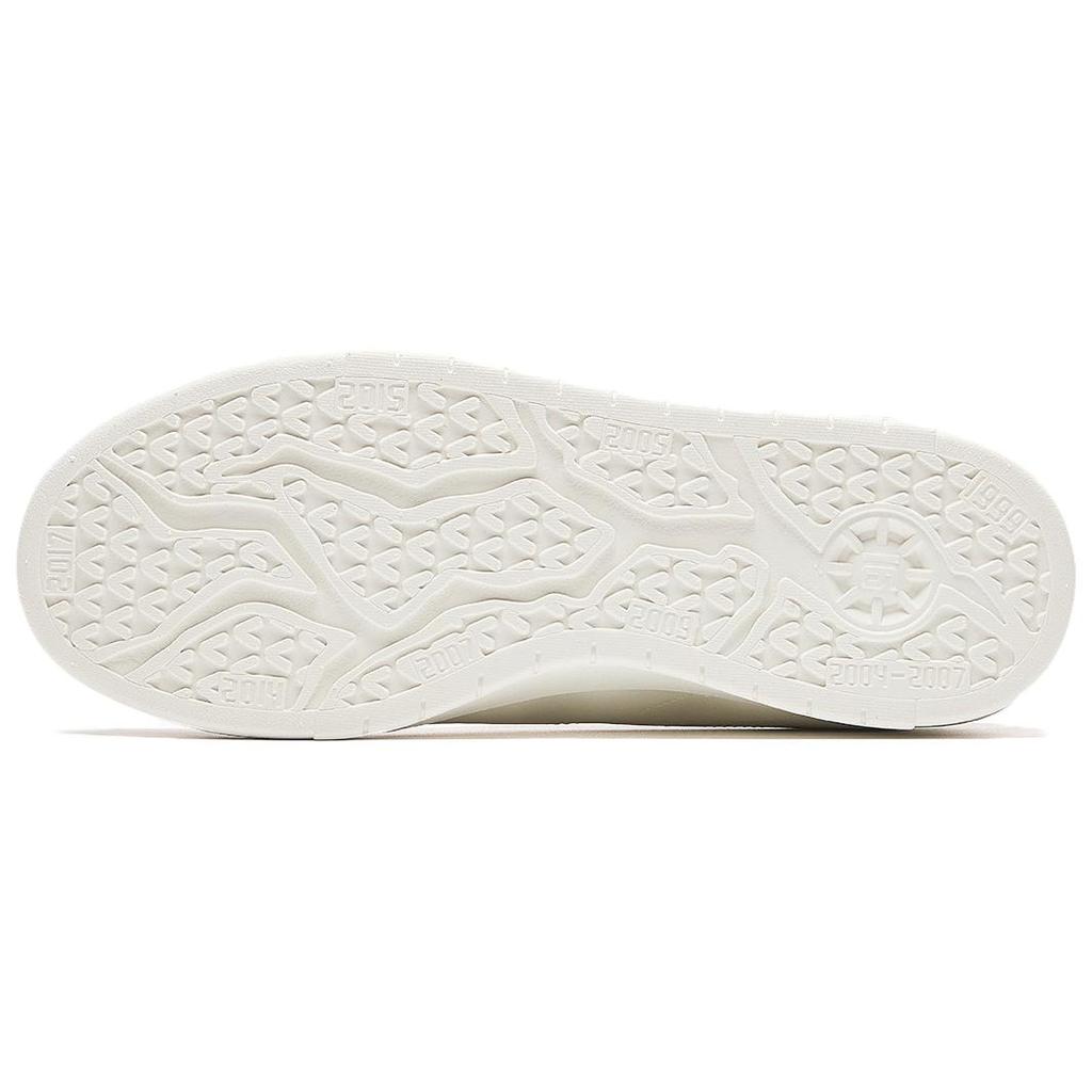 New Anta Anti Slip Wear Resistant Low Top Skateboard Shoes Men's White Black 112338062S-3