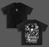 Manga BLEACH Printed Retro T Shirt Harajuku Vintage Washed T-shirt Men Clothing Short Sleeve Oversized 100% Cotton Tees Clothes
