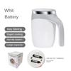 Self Stirring Mug with Lid Electric High Speed Mixing Cup Automatic Magnetic Cups for Coffee Milk Protein Powder At Home Office