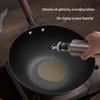 Wenlunshan 32cm Non-Coated Cast Iron Wok