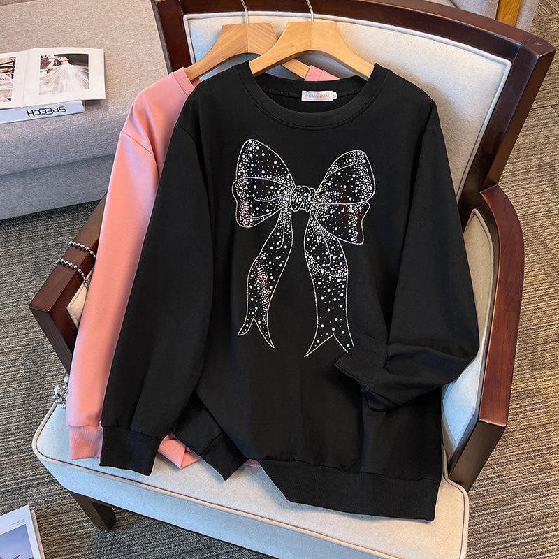 

Loose Autumn Hoodie, Plus Size (200-350 jin), Bust Options: 150/160/170 - 6071 6XL