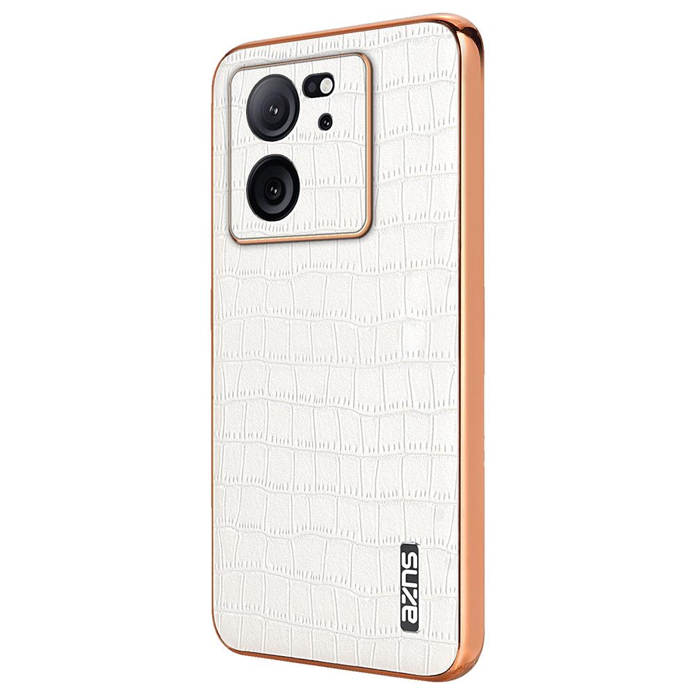 For Xiaomi Redmi K60 Ultra/13T/13T Pro Case Crocodile Texture Electroplating PU+TPU Phone Cover