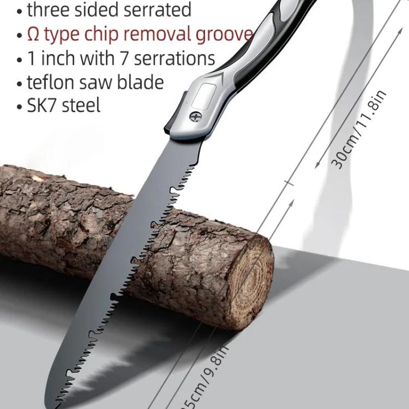 Folding Saw Woodworking Folding Hacksaw Multifunction Cutting Wood Sharp Camping Garden Prunch Saw Tree Chopper Knife Hand