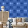 Blue Dots Wallpaper, Small Detail for Living Room and Bedroom 50x1000