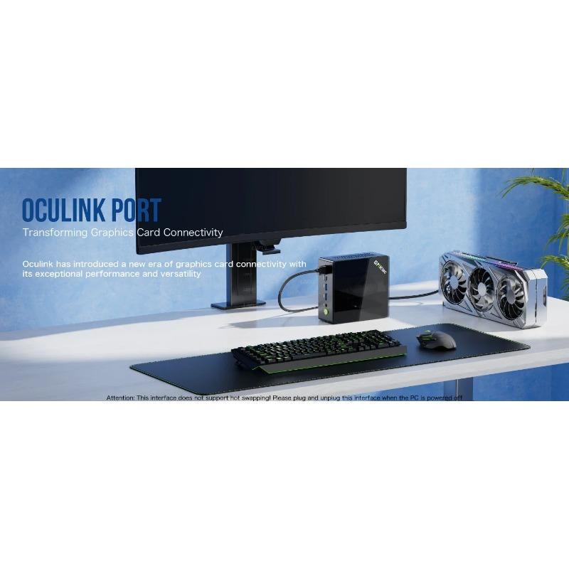 GMKtec K8Plus Mini-PC AMD R7-8845HS Window11 Pro AMD Radeon™ 780M Oculink PCIE*4 DDR5 5600MHz SSD Wifi 6 Desktop-Gaming-Computer