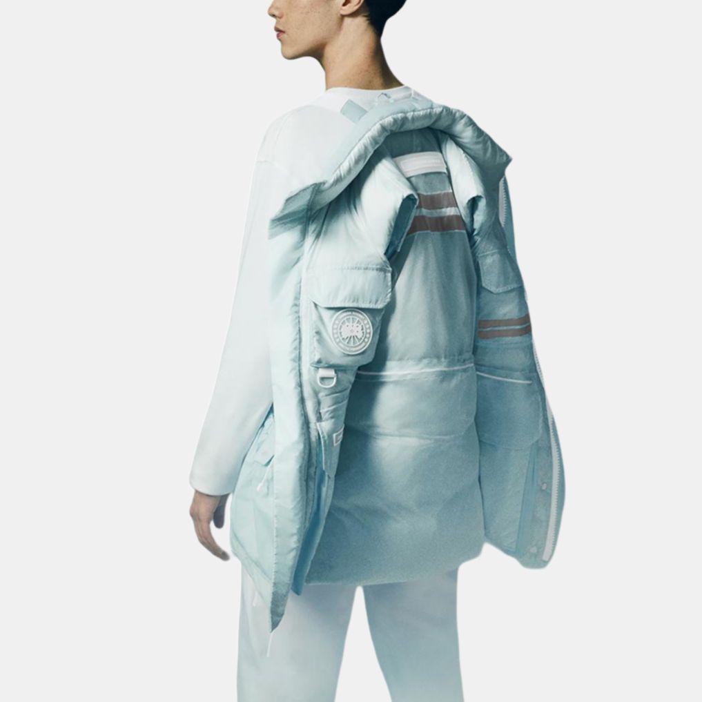 Canada Goose X-Ray Down Vests Unisex Melted Water Blue Stand Collar Moderate Other 4100UX1-463