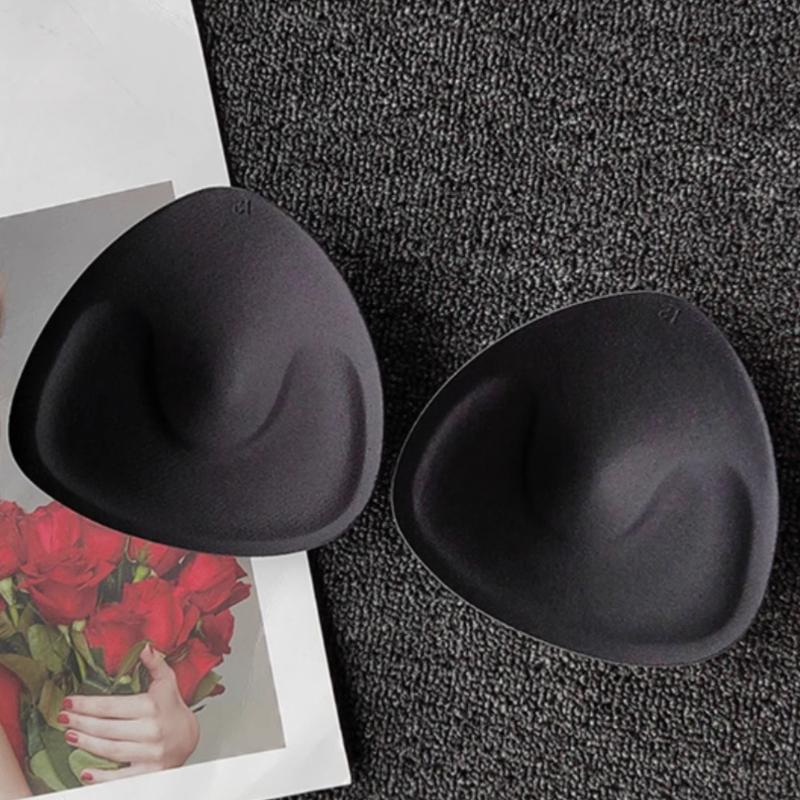 Inserts de Soutien-Gorge Sportifs Beige, Inserts pour Bonnets de Soutien-Gorge, Amplificateurs de Poitrine Amovibles pour Femmes