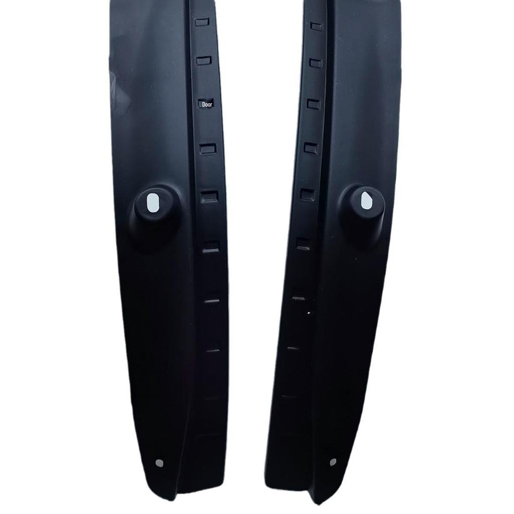 Ideal L6 Car Rear Door Mud Flap: No-Punch Installation, High Fitment